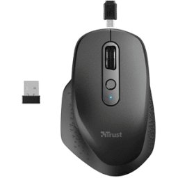 Trust MOUSE WIRELESS OZAA RECHAR. BLACK