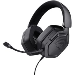 Trust GXT492 CARUS HEADSET CUFFIE GAMING, Black