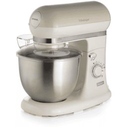 Ariete IMPASTATRICE VINTAGE PLANETARIA, 1200 W, capacità ciotola 5,5 l, Beige