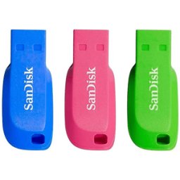 SanDisk PEN DRIVE Blade 16GB pack 3 pezzi