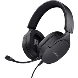 Trust GXT489 FAYZO HEADSET BLK CUFFIE GAMING, Black