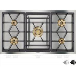 Gaggenau Piano cottura a gas VG491215 finitura acciaio da 90 cm