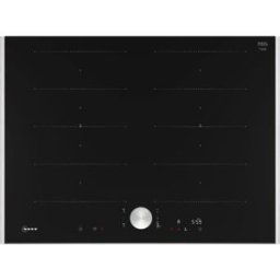 Neff T67TTX4L0 N 90, piano cottura autosufficiente (nero/acciaio inox, 70 cm)