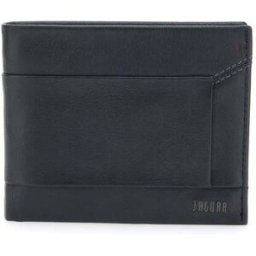 Portafoglio Slim Nero In vera pelle Jaguar PF825-4 --
