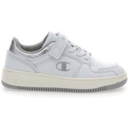 Sneakers Bianche Con Velcro Champion Rd18 Foil Low Ps 28½