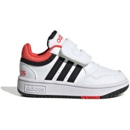 Snaekers bianche con velcro ADIDAS HOOPS 3.0 23