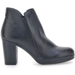 Stivaletti Ankle Boots Pittarello Class 307 Nero Vera Pelle 40