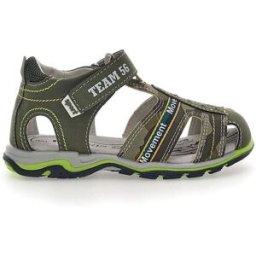 Sandali con Velcro Verde Oliva Pitt Kids 14365 26