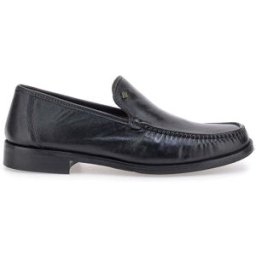 Mocassini Neri in Pelle Claremorris 564 43