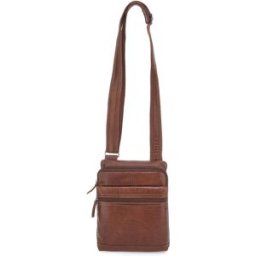 Borsello Basile 2660 Marrone Vera Pelle --