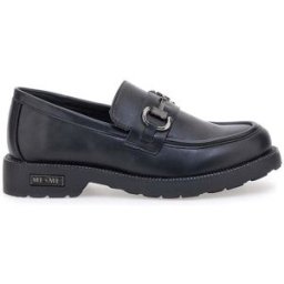 Mocassini neri con morsetto metallico ME & ME 1211 40