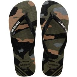 Ciabatte Infradito Verde Militare In Gomma Havaianas Top Camu 41/42