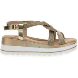 Sandali Platino Con Platform di 5,5 Cm Energy 495 38