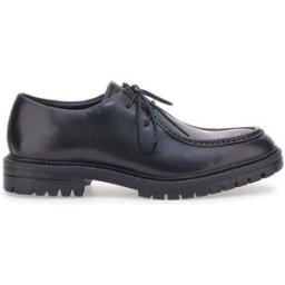 Scarpe Stringate Nere In Pelle Altemberg 2202 41