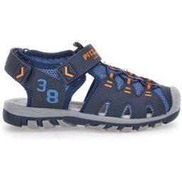 Sandali Semiaperti Blu con Velcro Pitt Kids 13095 26