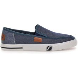 Sneakers Slip-On Blu in Tela Goodyear 41037 40