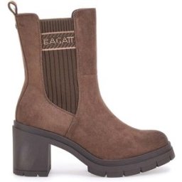 Stivaletti con Tacco Marrone Bugatti 3130 39