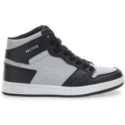 Sneakers Argento e Nere Mid-Cut Everlast 716 38