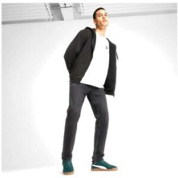 Sneaker Verde con suola di gomma PUMA Club 5v5 SD 46