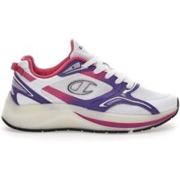 Sneakers Bianche e Viola Con Mesh Champion Vibe 37½