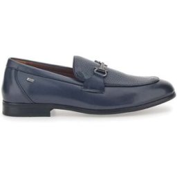 Mocassini Eleganti da Uomo Blu Solo Soprani 41818 45