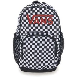 Zaino Bianco e Nero a Scacchi con Due Tasche Vans 24 --