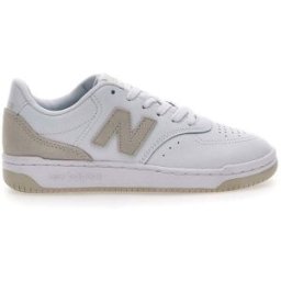 Sneakers bianche e oro con tomaia traforata NEW BALANCE BB80RTG 38