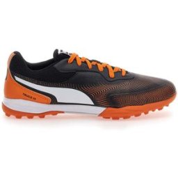 Scarpe da Calcetto Nere e Arancio Puma Truco III TT 45