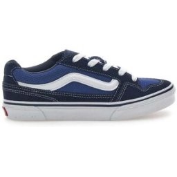 Sneakers Blu e Nere In Tela Vans Caldrone 36½