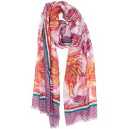 GMV Sciarpa Leggera Rosa Gian Marco Venturi Class 5 --