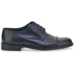 Scarpe Stringate Nere Vera Pelle Pittarello 7715 41