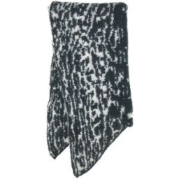 Sciarpa Nera e Bianca da Donna Animalier Pittarello 1151/D --