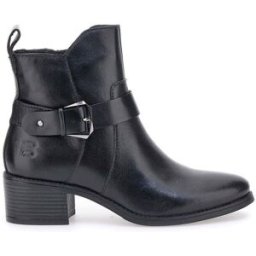 BUGATTI Stivaletti Neri In Vera Pelle Bagatt D15AMQ304000 38