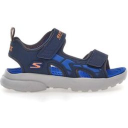 Sandali Blu In Tessuto Skechers Razor Splash Aqua Buddies 31