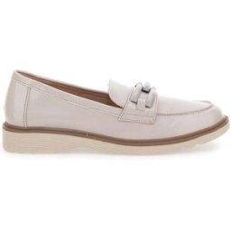 Mocassino Lucido Beige con Catenella Le Havre Paris 526817 38