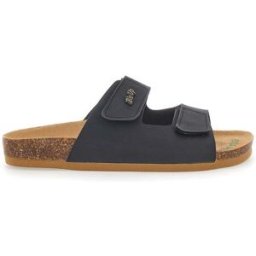 Ciabatte Nere Made In Italy Con Sottopiede In Vera Pelle Bio Up 26411 36
