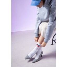 Décolleté Grigie Con Tacco 7 cm Made In Italy Pittarello Love 8301 40