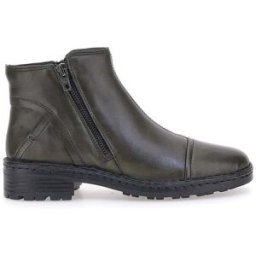 Stivaletti Verdi in Vera Pelle con Cerniere Laterali Plocadi 379018 38
