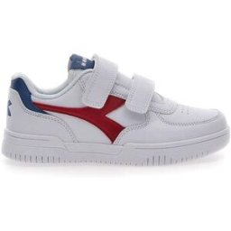 Sneakers Bianche con Velcro Diadora Raptor Low PS 35