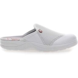 Ciabatte Professionali Bianche In Vera Pelle MR Chef 641 41