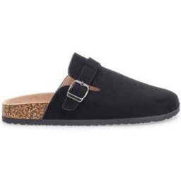 Pantofole nere con fibbia ALTEMBERG 1310 41
