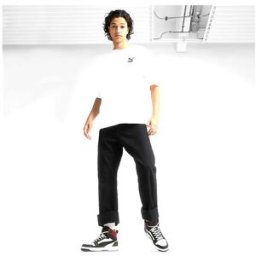 Sneakers Alte Bianche con dettagli neri e rossi Puma Rebound V6 39232624 42½