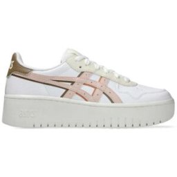 Sneakers Bianche e Rosa Con Platform Asics Japan S 40