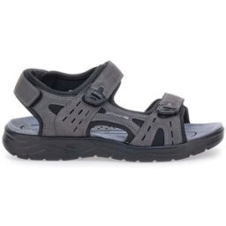 Sandali Grigi Con Strappi in Velcro Johes Land 3104 41