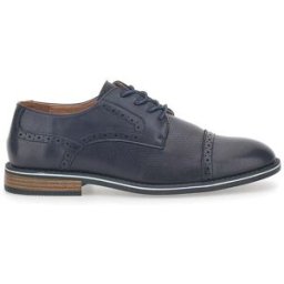 Scarpe Stringate Navy Con Ricamo All'Inglese Johes Land 188352 41