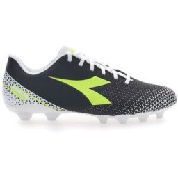 Scarpe da Calcio per Terreni Compatti Nere con Logo Giallo Diadora Pichichi 6 Mg14 42½