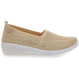 Sneakers Slip On Beige con Strass Me & Me 090245 38