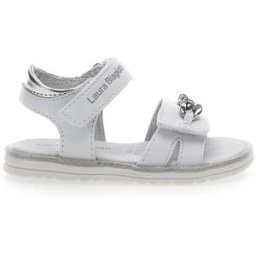 Sandali Bianchi con Catenella laura Biagiotti 8540 22
