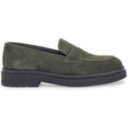 Mocassini Verde In Pelle Scamosciata Pittarello Class 2004 38