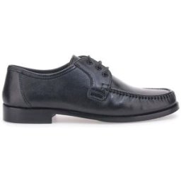Scarpe Stringate in Vera Pelle Nera Max Dillan 562 41
